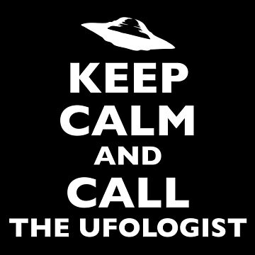 Artwork thumbnail, UFO keep calm by roswellboutique