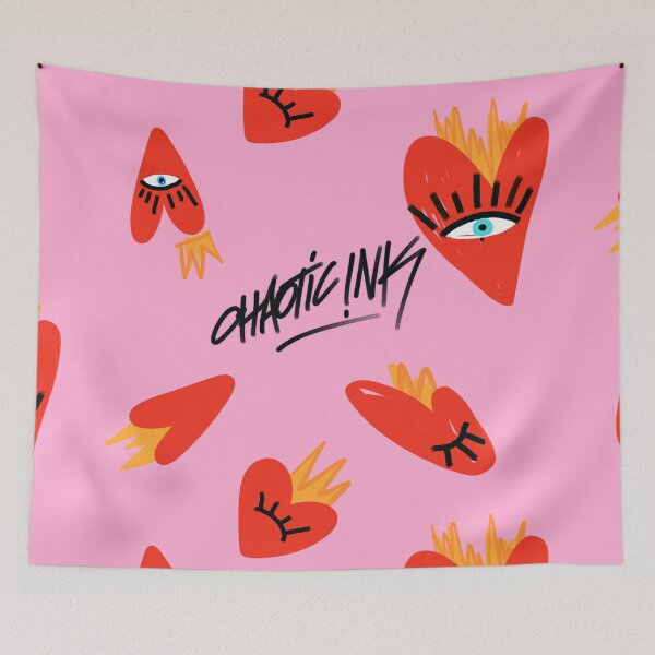 Item preview,  Milagritos chaotic ink pink designed and sold by IreneCanovi.