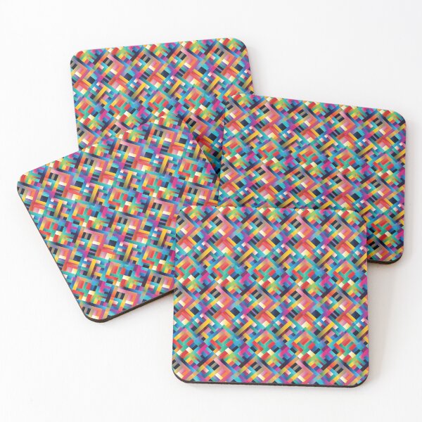 Item preview, Colorful woven fabric seamless pattern 005 designed and sold by Phumtanis66.