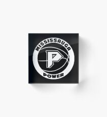 mississauga power Acrylic Block