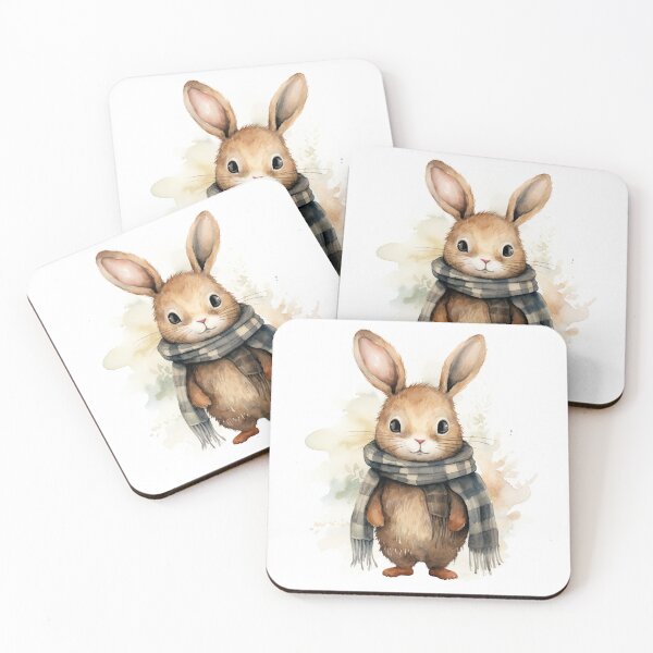 Item preview, Rabbit's Delight: Whimsical Portrait designed and sold by LittleLuvies.