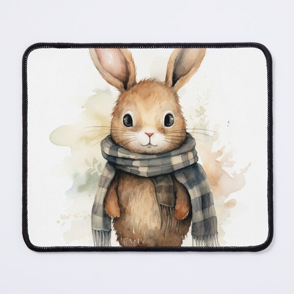 Item preview, Rabbit's Delight: Whimsical Portrait designed and sold by LittleLuvies.