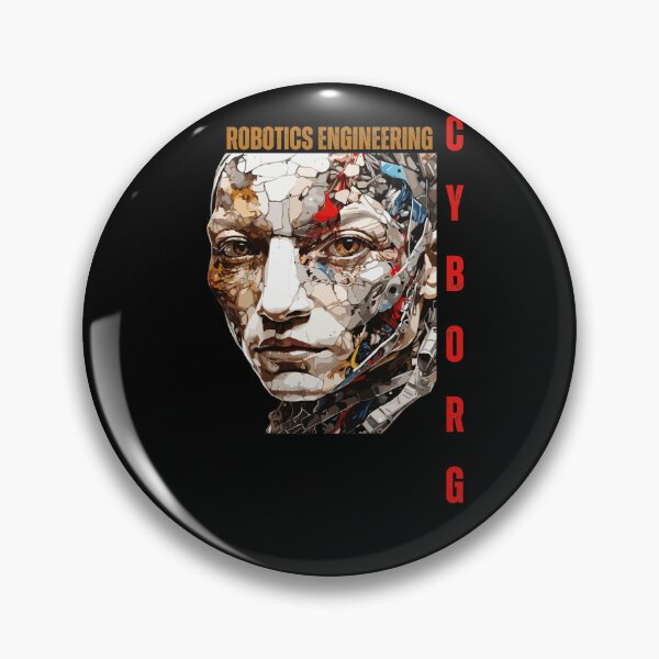 Item preview, Cyborg Face, Science Fiction designed and sold by YolaShopOnline.
