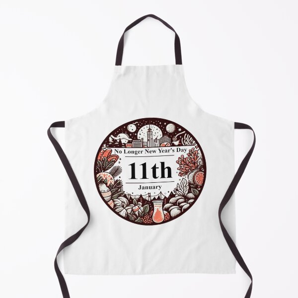 Item preview, Jan 11th - No Longer New Year's Day designed and sold by CrankyOldDude.