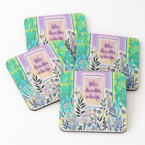 Item preview, Where Flowers Bloom, So Does Hope designed and sold by gleefulme.