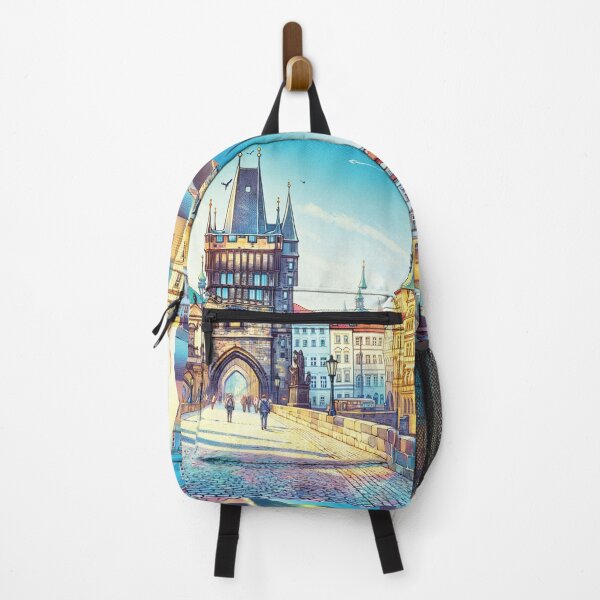Item preview, Sunny Day at Charles Bridge, Prague designed and sold by Era-of-Traveler.