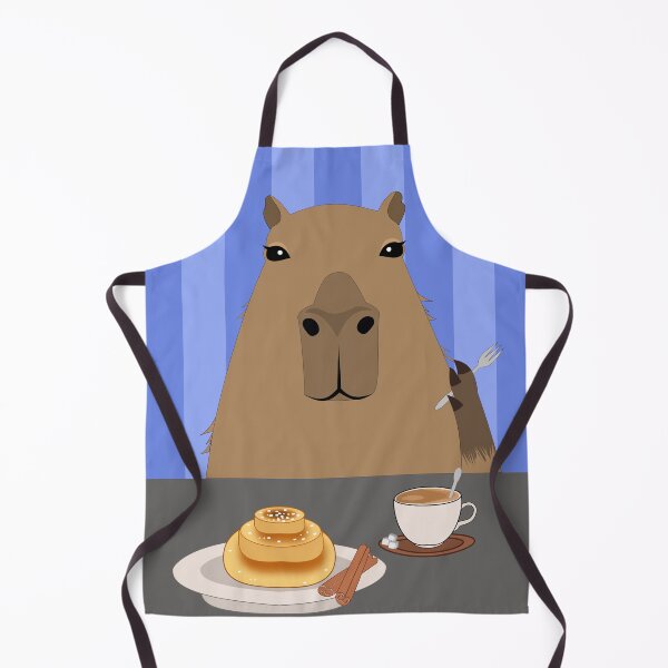 Item preview, Capibara with cinnamonroll and coffee designed and sold by MonaElisa98.