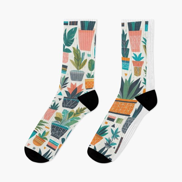 Item preview, Potted plant pattern designed and sold by LittleBucolic.