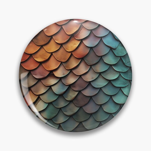 Item preview, Scales Pattern, Colorful 3D designed and sold by purelypatterns.