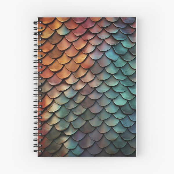 Item preview, Scales Pattern, Colorful 3D designed and sold by purelypatterns.
