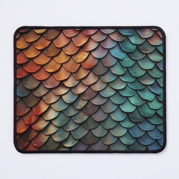 Item preview, Patrón de escalas, colorido 3D designed and sold by purelypatterns.