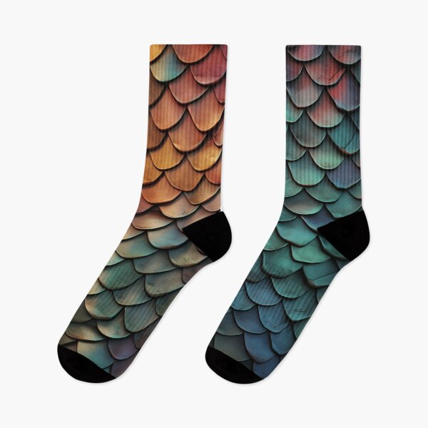 Item preview, Scales Pattern, Colorful 3D designed and sold by purelypatterns.