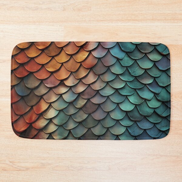 Item preview, Scales Pattern, Colorful 3D designed and sold by purelypatterns.