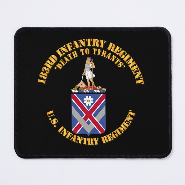 Item preview, Army - 183rd Infantry Regiment  - COA designed and sold by Military Insignia Products.