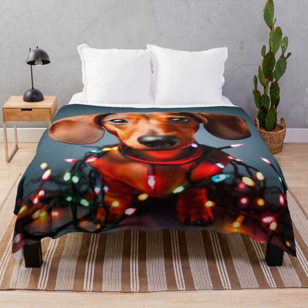Item preview, Christmas Dachshund designed and sold by SamTo2204.