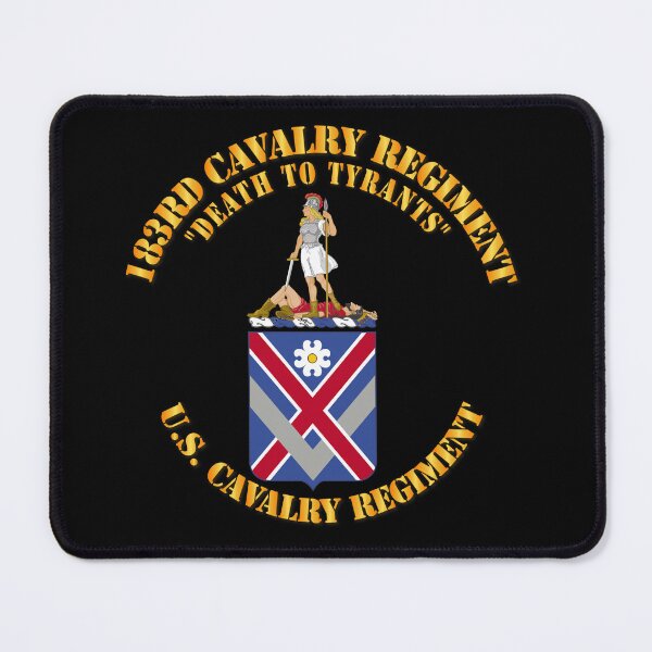 Item preview, Army - 183rd Cavalry Regiment  - COA designed and sold by Military Insignia Products.