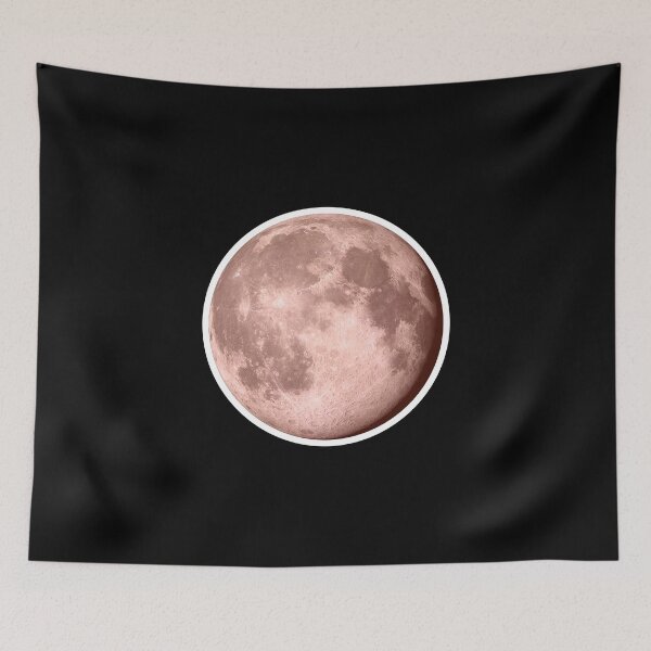 Item preview, Pinky cute moon sticker designed and sold by Safa  Reda.