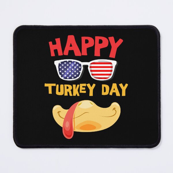 Item preview, Happy Turkey Day Funny for Boys Girls Kids Cute Turkey Face designed and sold by Trendy Stitch.