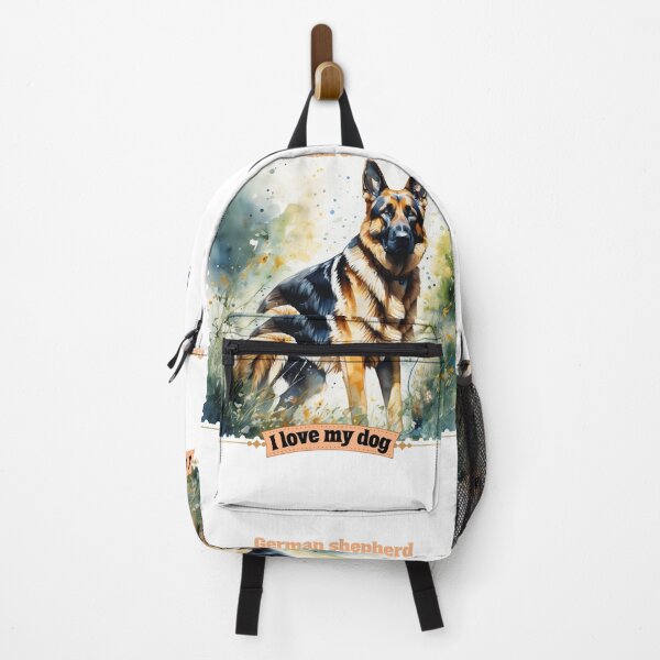 Item preview, Canine Elegance: Discover the Beauty of the German Shepherd in Digital Art designed and sold by Artedig.