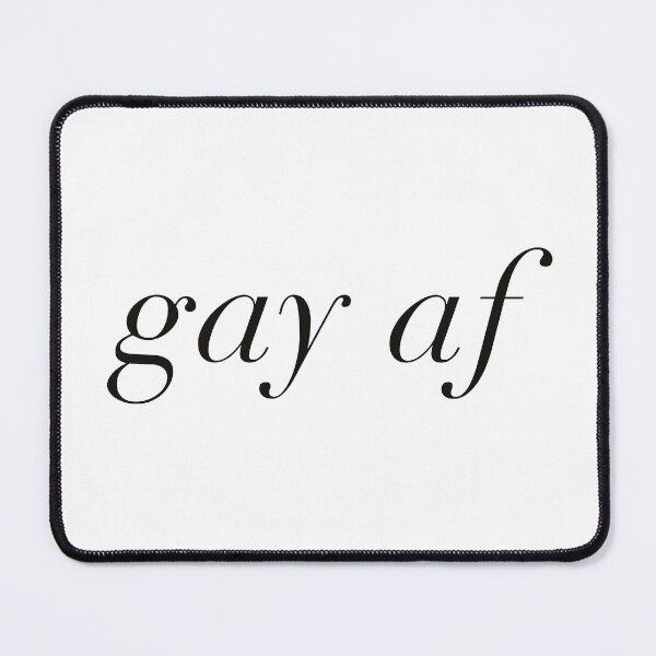 Item preview, gay af Proud & Free Script Statement designed and sold by KikiValley.