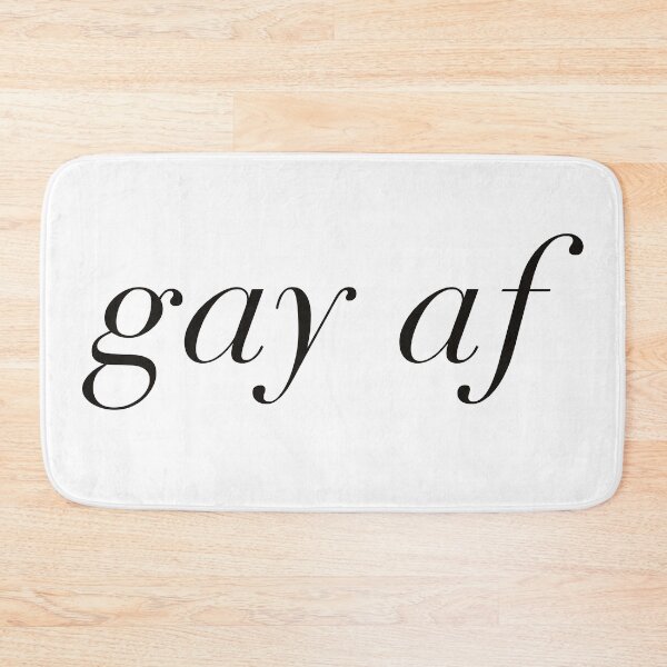 Item preview, gay af Proud & Free Script Statement designed and sold by KikiValley.