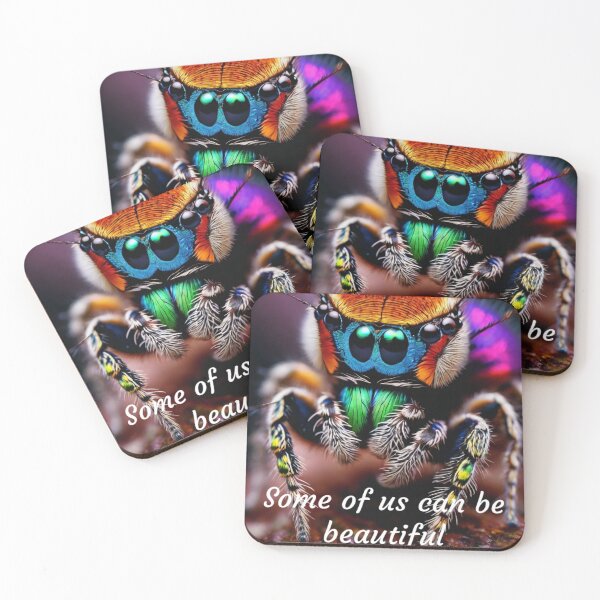 Item preview, Peacock Spider - "Some of Us Can Be Beautiful" designed and sold by shutterrudder.