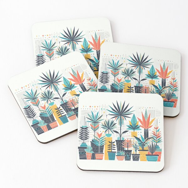 Item preview, Tall potted plants  designed and sold by LittleBucolic.
