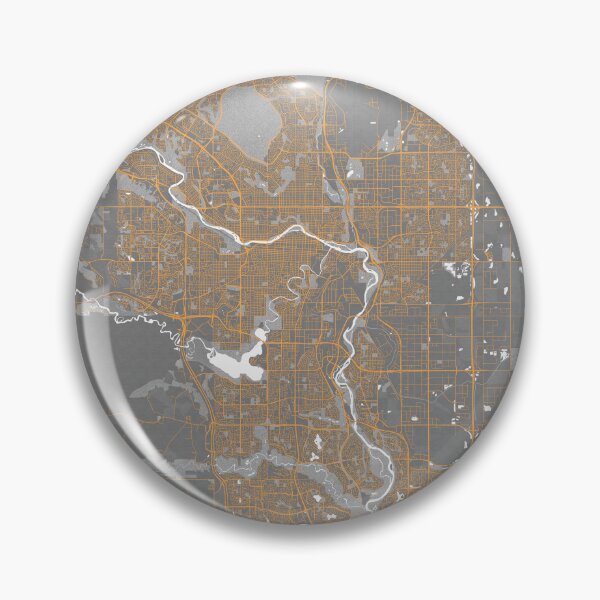 Item preview, Calgary City Map of Alberta, Canada - Bauhaus designed and sold by deMAP.
