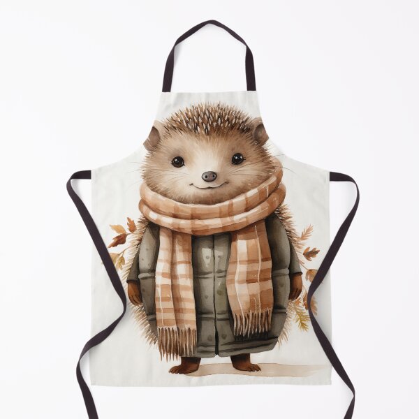 Item preview, Hedgehog's Hideaway: Quirky Portrait designed and sold by LittleLuvies.