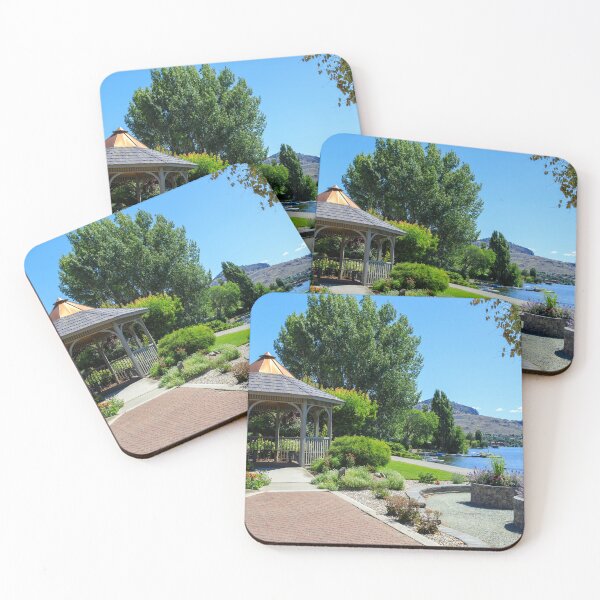 Item preview, Wooden Gazebo Park Garden Osoyoos Lake designed and sold by Kevin Miller Photography.