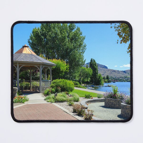 Item preview, Wooden Gazebo Park Garden Osoyoos Lake designed and sold by Kevin Miller Photography.