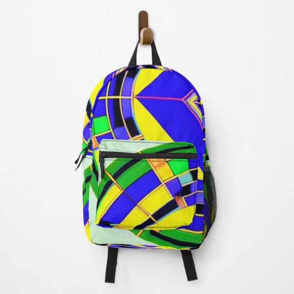 Item preview, Modern art geometric design with circles, squares and triangles.  designed and sold by Barbara Burgess.