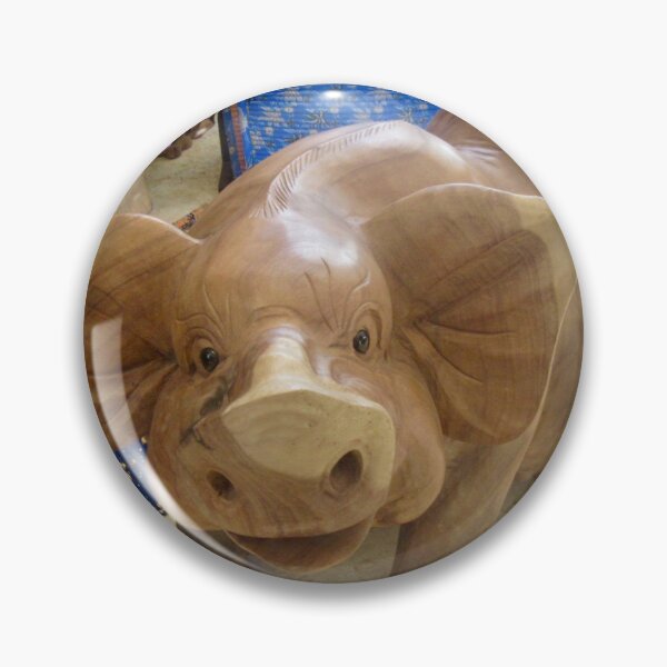 Item preview, Hand carved wooden pig designed and sold by Shulie1.