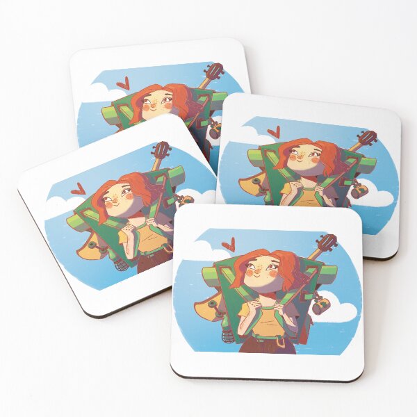 Item preview, Cute Travel Girl designed and sold by Algaliar23.