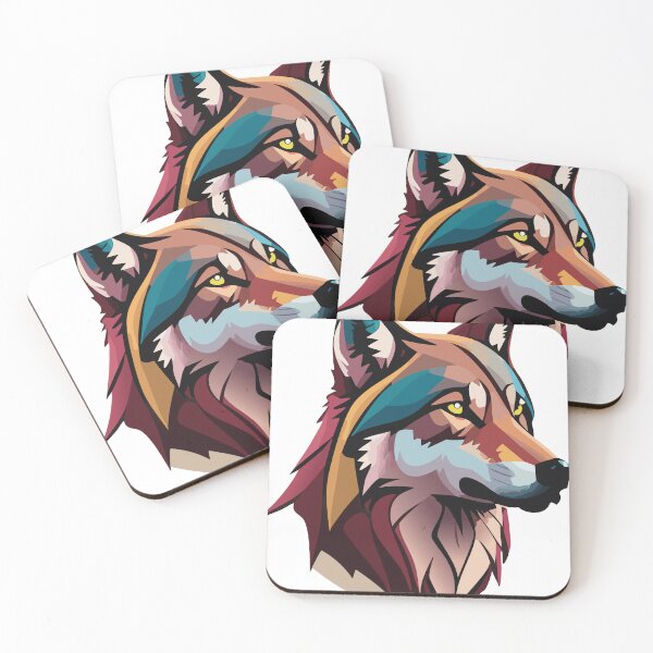 Item preview, Artistic Wolf Tee designed and sold by Loveanddraw.