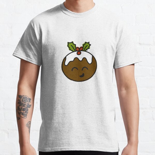 christmas pudding t shirt