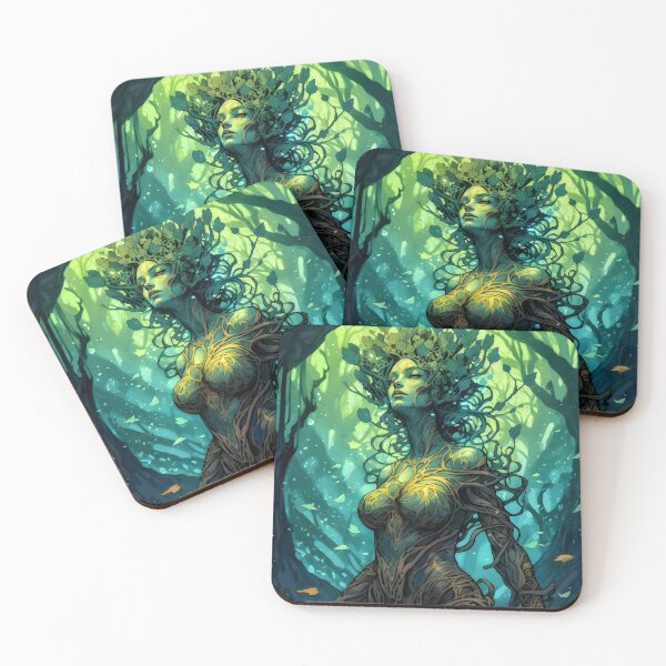 Item preview, Green Guardian: Spirit of the Ancestral Jungle designed and sold by Star Art ia.