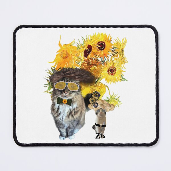 Item preview, Sunny sunflowers everywhere designed and sold by zorasfurrstudio.
