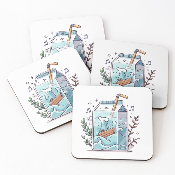 Item preview, The ocean inside a juice box designed and sold by Felix-Designer.