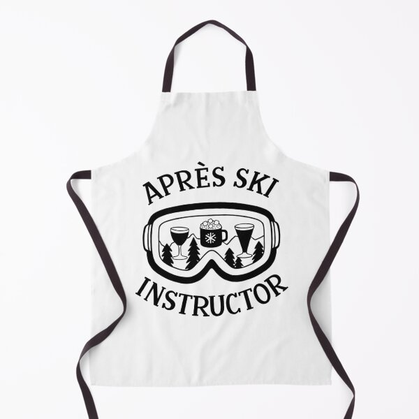 Item preview, Apres Ski Instructor - Après Ski Pun - in Black designed and sold by BexMorleyArt.