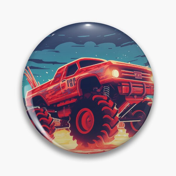Item preview, Retro Animation Monster Truck designed and sold by Samuelsboro.