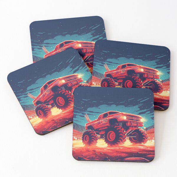 Item preview, Retro Animation Monster Truck designed and sold by Samuelsboro.