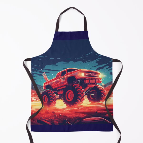 Item preview, Retro Animation Monster Truck designed and sold by Samuelsboro.