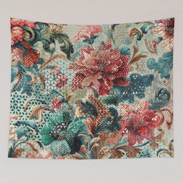 Item preview, Flower Power Glitch designed and sold by fakeface.
