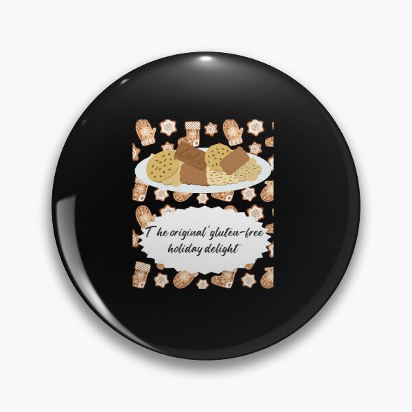 Artikelvorschau, Gingerbread Cookies on a Grey Background entworfen und verkauft von TeeTrendzLondon.