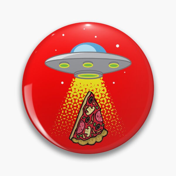 Item preview, UFO Pizza Abduction designed and sold by roswellboutique.