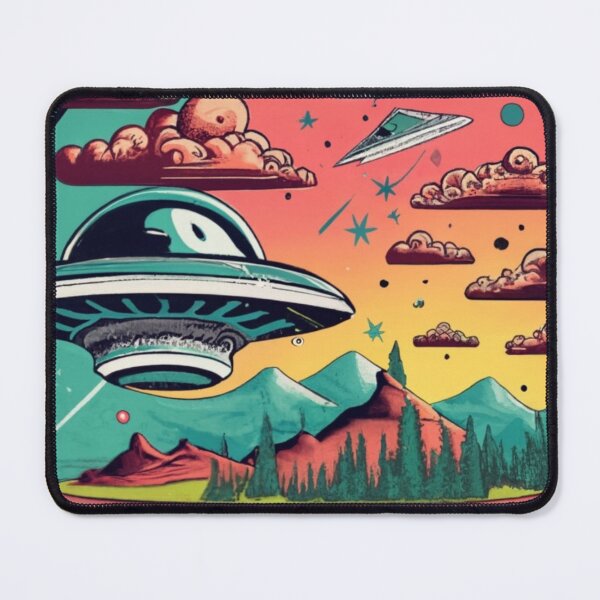 Item preview, Spaceships in the sky designed and sold by Studio-DesignWw.