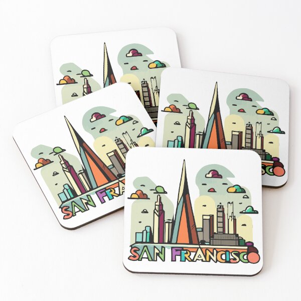 Item preview, San Francisco Cityscape designed and sold by KeepDream.
