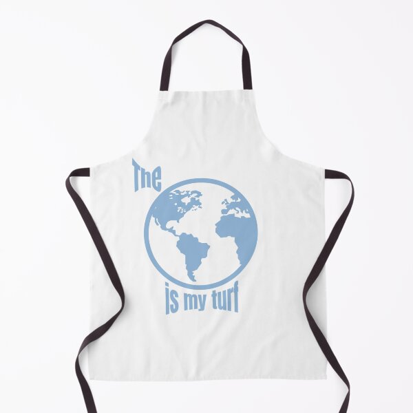 Item preview, The Earth is my Turf Blue designed and sold by MacTampa.