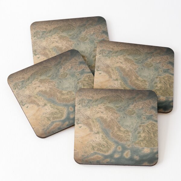 Item preview, Ancient Fantasy Maps of Lore - 2 designed and sold by nyathiwa.